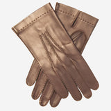 CU1003 (brown) - Men's Handsewn Italian Unlined Leather Gloves- Leather Gloves Online - Luxury Leather Gloves - 2
