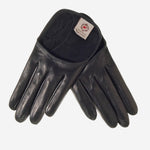 CU4303 (black) - Women's Short Italian Leather Gloves- Leather Gloves Online - Luxury Leather Gloves - 1