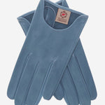 CU4629 (sky) - Women's Unlined Italian Fashion Leather Gloves With Short Wrist- Leather Gloves Online - Luxury Leather Gloves - 1