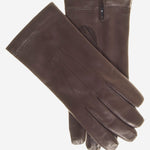 CX3360 (brown) - Men's Cadet Size Bemberg Lined Gloves- Leather Gloves Online - Luxury Leather Gloves - 1