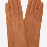 EC4520 (cinnamon) - Women's Italian cashmere lined suede gloves