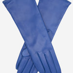 FC02W4 (blue) - Italian "4 Button Length" Cashmere Lined Leather Gloves - Leather Gloves Online - Luxury Leather Gloves - 2