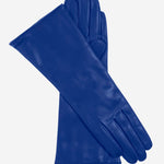 FC02W4 (blue) - Italian "4 Button Length" Cashmere Lined Leather Gloves - Leather Gloves Online - Luxury Leather Gloves - 1