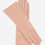FC02W4 (rosewater) - Italian "4 Button Length" Cashmere Lined Leather Gloves - Leather Gloves Online - Luxury Leather Gloves - 1