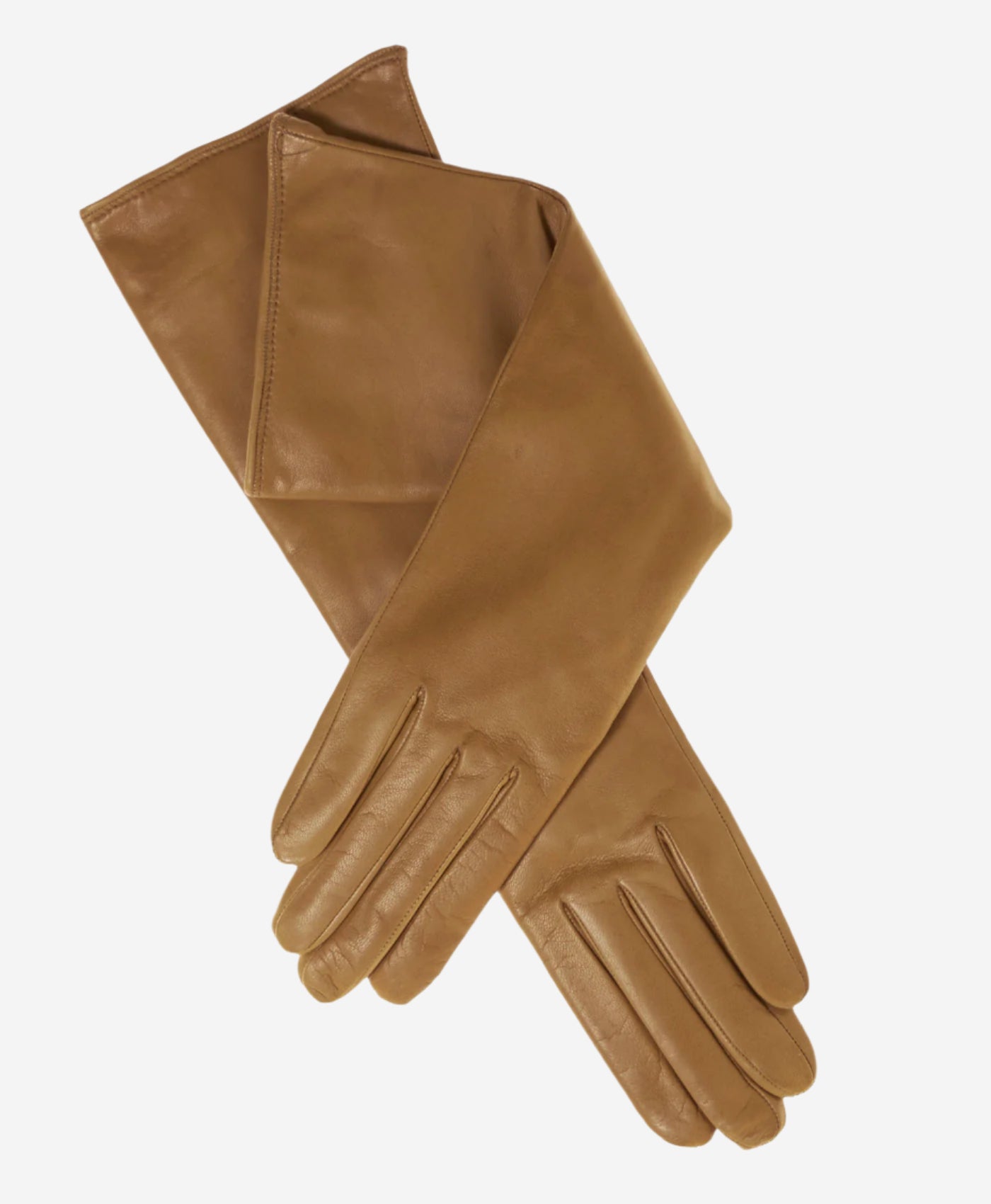 Leonora (vac) - Italian cashmere lined 6-button length leather gloves - Leather Gloves Online - Luxury Leather Gloves - 1