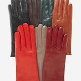 FC04 (pink) - Women's Italian cashmere lined leather gloves