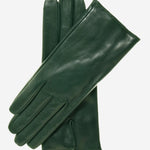 FC04 (forest) - Women's Italian Cashmere Lined Leather Gloves - Leather Gloves Online - Luxury Leather Gloves - 1