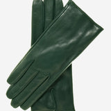 FC04 (forest) - Women's Italian Cashmere Lined Leather Gloves - Leather Gloves Online - Luxury Leather Gloves - 1