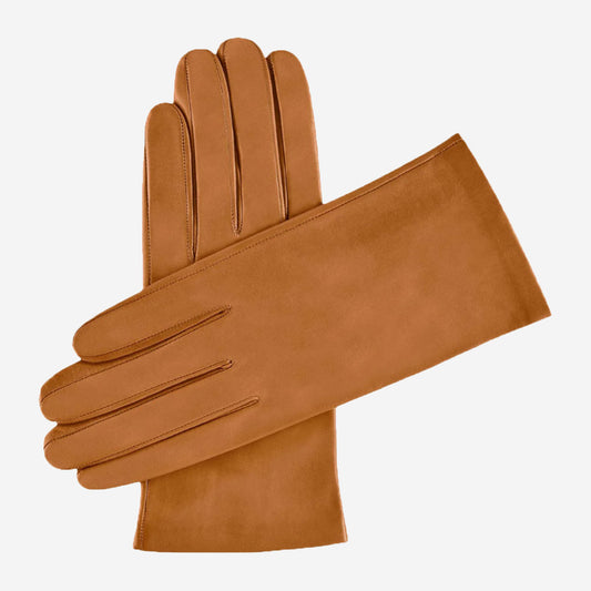 Sofia (vac) - Italian lambskin leather gloves with silk lining