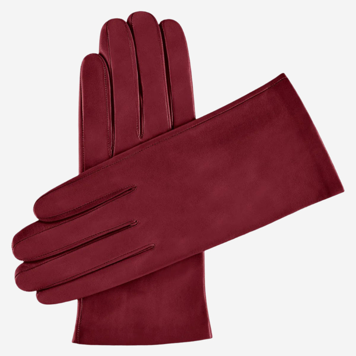 Sofia (xb) - Italian lambskin leather gloves with silk lining - Leather Gloves Online - Luxury Leather Gloves - 1