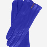 Margherita (ryl blue) - Italian lambskin leather gloves with cashmere lining