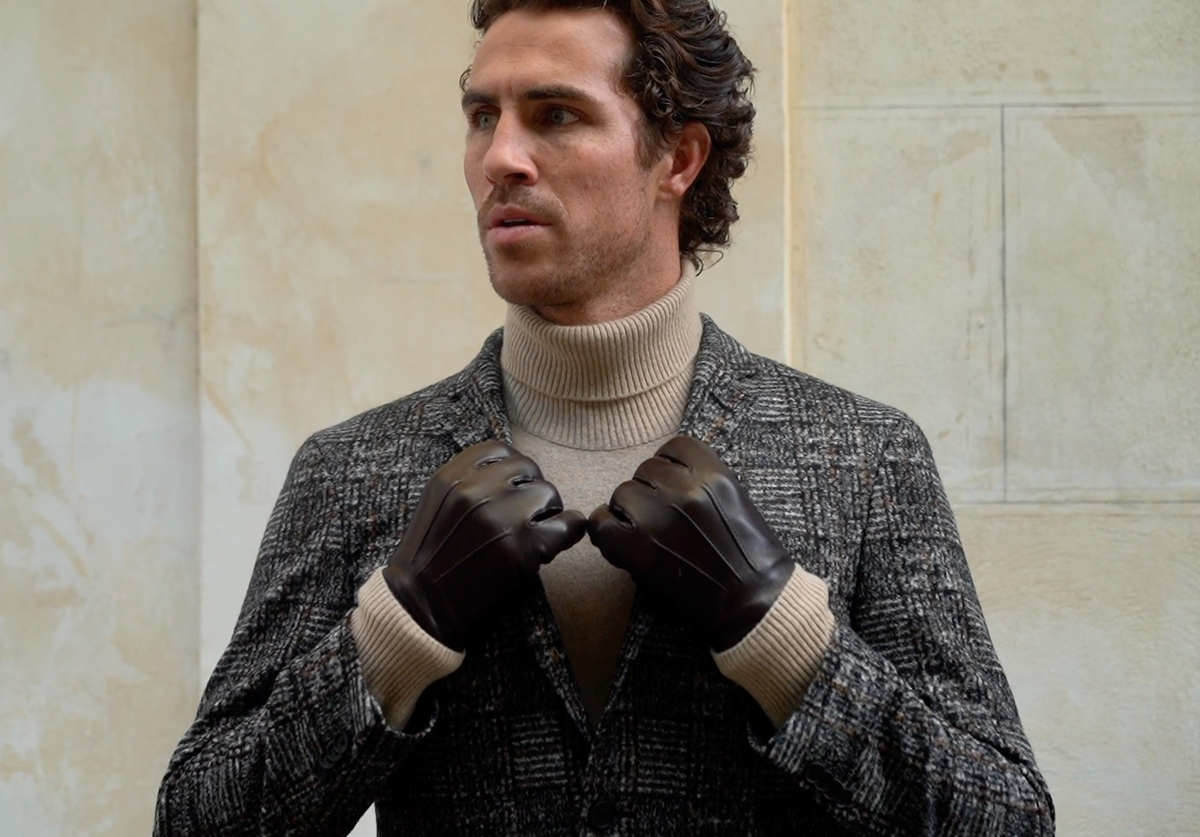 エルメネジルドゼニア レザー グローブ MADE IN ITALY エルメネジルド エルメネジルドゼニア レザー グローブ MADE IN ITALY エルメネジルド