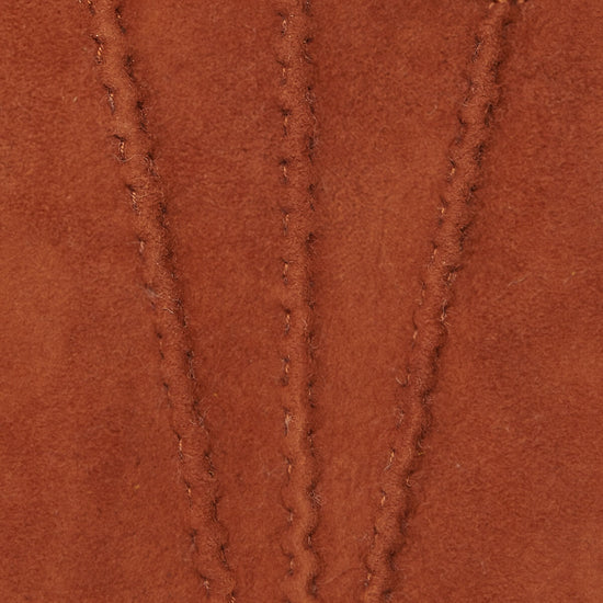 Tommaso - Italian suede leather gloves with luxurious natural sheep fur lining - Fratelli Orsini - Luxury Leather Gloves - Handmade in Italy - 3