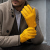 Matteo - Italian gloves made of American deerskin leather with cashmere lining- Fratelli Orsini - Luxury Leather Gloves - Handmade in Italy - 8