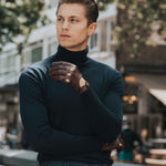 Mario (brown) - Italian lambskin leather driving gloves - Fratelli Orsini - Luxury Driving Gloves - Handmade in Italy - 6