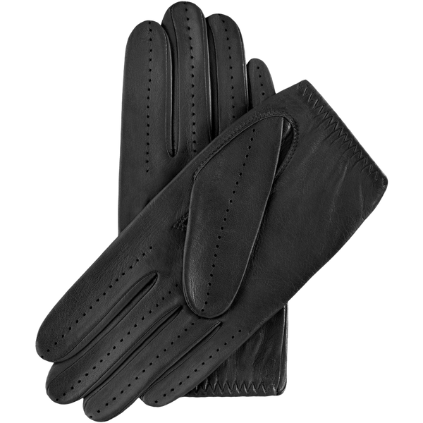 Driving Gloves Classic Women Black - Made in Italy – Luxury Leather Gloves – Handmade in Italy – Fratelli Orsini® - 2