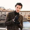 Alonzo (black) - Italian lambskin leather gloves with cashmere lining & touchscreen feature Fratelli Orsini - Luxury Leather Gloves - Handmade in Italy - 11