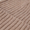 Milano (brown) - 100% cashmere ribbed beanie (unisex)- Fratelli Orsini - Luxury Beanie - Handmade in Italy - 3