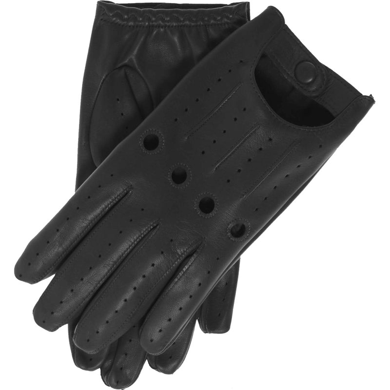 Men's Driving Gloves Black - Handmade in Italy - Enzo – Luxury Leather Gloves – Handmade in Italy – Fratelli Orsini® - 1