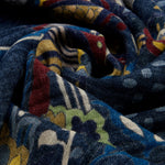 Italian Scarf Wool Men Edoardo (blue) – Fratelli Orsini® - Luxury Leather Gloves - Made in Italy - 5