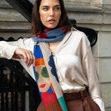 Evelina - soft and lightweight Italian scarf from premium wool - Fratelli Orsini - Luxury Italian Scarf - Handmade in Italy - 6