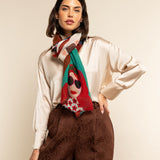 Evelina - soft and lightweight Italian scarf from premium wool - Fratelli Orsini - Luxury Italian Scarf - Handmade in Italy - 7