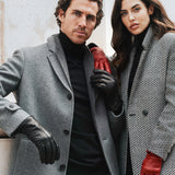 Leather Gloves Black - White Fur - Handmade in Italy – Luxury Leather Gloves – Handmade in Italy – Fratelli Orsini® - 10