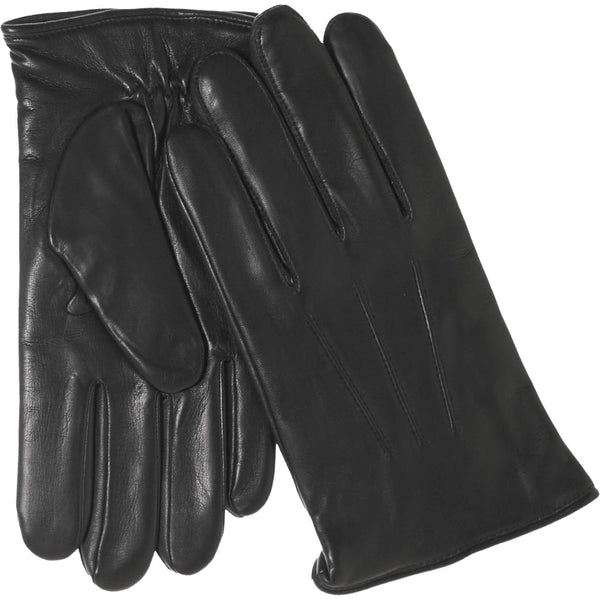 Touchscreen Leather Gloves Men Black - Made in Italy - 100% Cashmere – Luxury Leather Gloves – Handmade in Italy – Fratelli Orsini® - 2