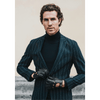 Leonardo (black) - Italian driving gloves made of American deerskin leather - Fratelli Orsini - Luxury Driving Gloves - Handmade in Italy -  3