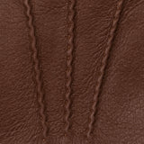 Lorenzo (brown) - Italian gloves made of American deerskin leather with cashmere lining - Fratelli Orsini - Luxury Leather Gloves - Handmade in Italy - 5